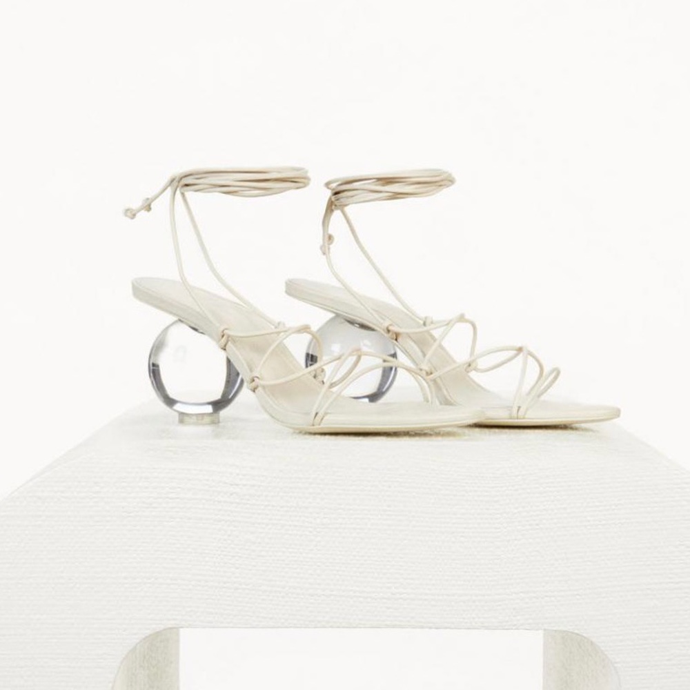 CULT GAIA Leather Sandals - Picture 7 of 15